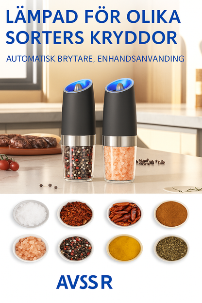 KRYVVE - Elektrisk Pepparkvarn